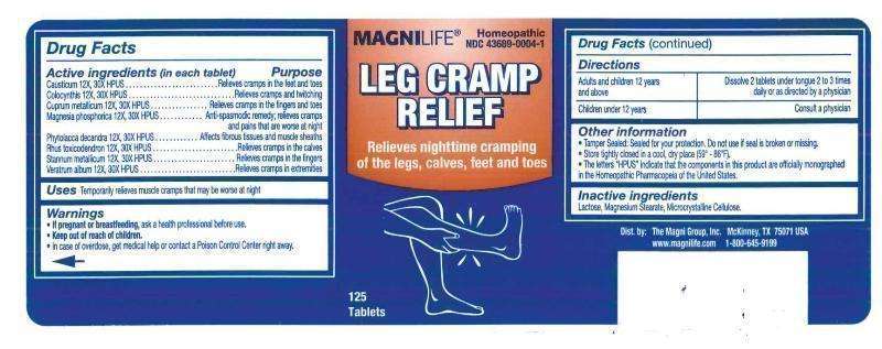 Leg Cramp Relief
